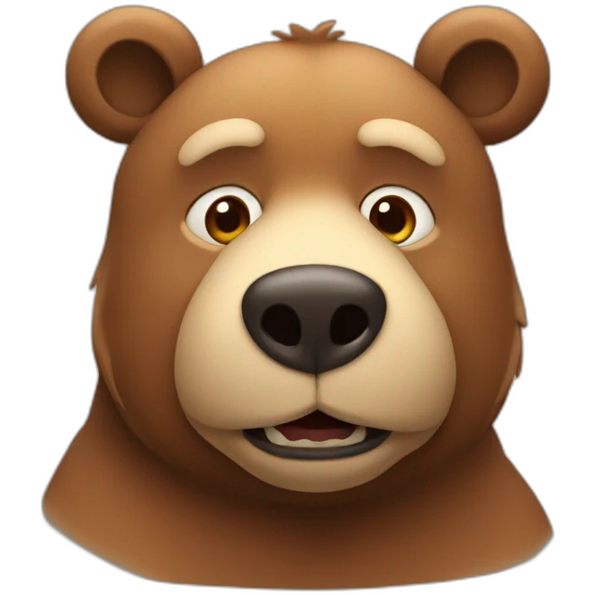 fat bear emoji