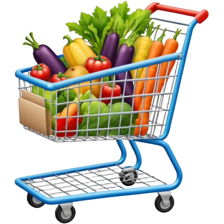 shopping cart emoji