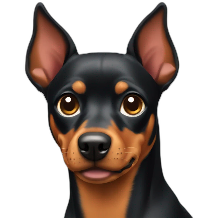 Pinscher  dog emoji