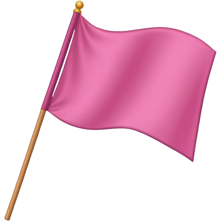 Pink flag emoji emoji