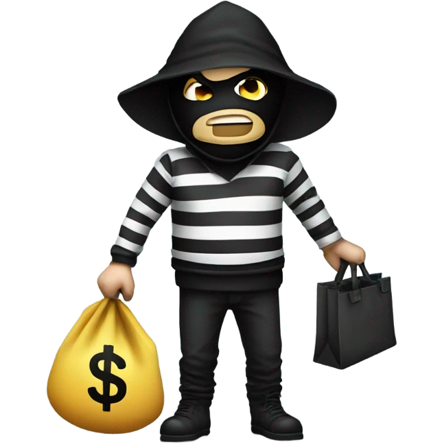 Robber emoji ￼ emoji