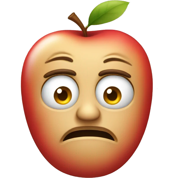 Classic Apple emoji Disgusted  emoji