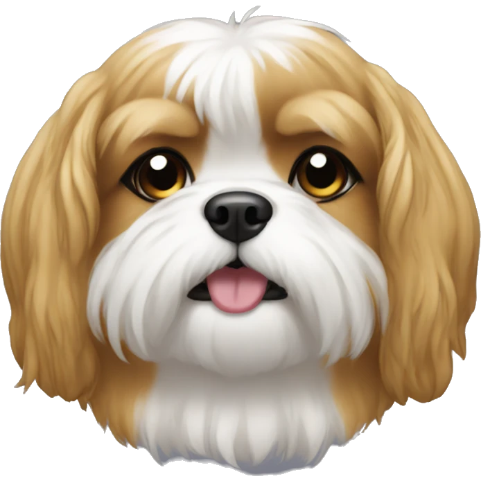 Shitzu dog emoji
