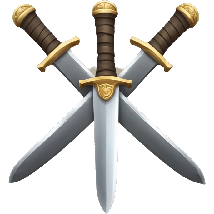 gladiator swords emoji
