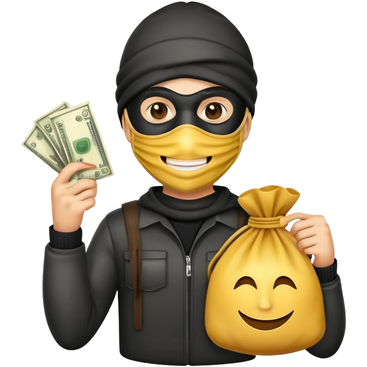 Robber emoji emoji
