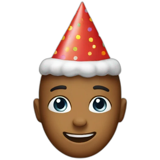 birthday cap emoji