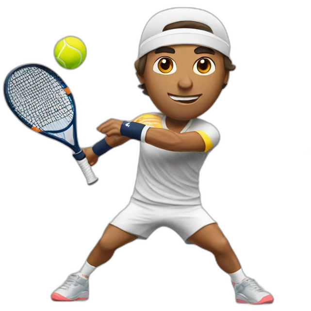 nadal playing padel emoji