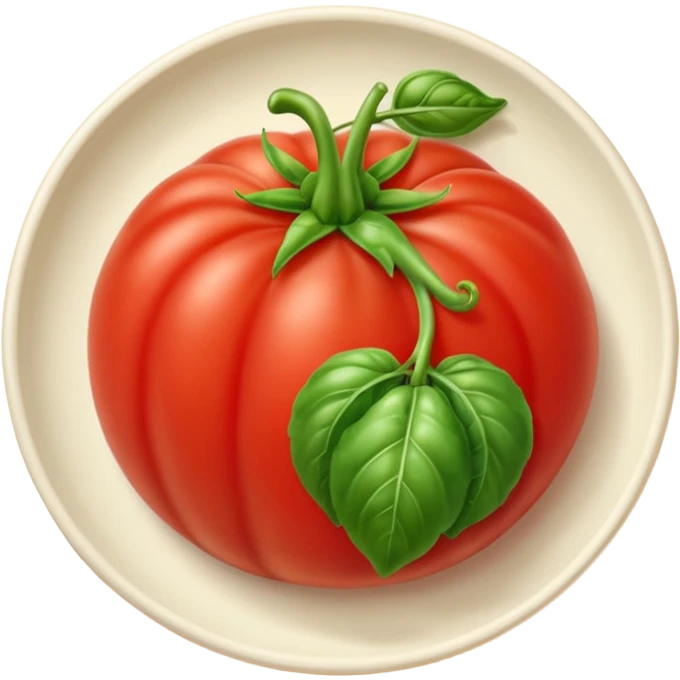 Fai un mix di pomodoro fresco, cipolla, basilico e origano emoji