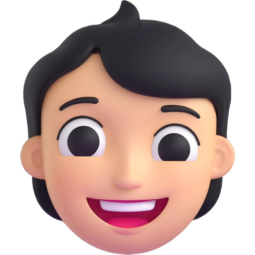 happy joyful face emoji