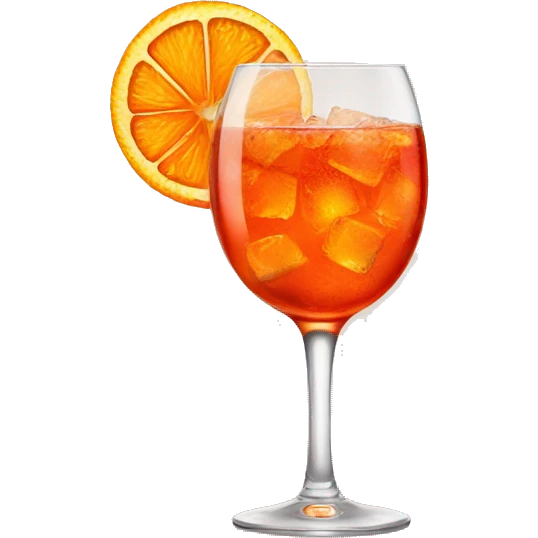 Aperol spritz emoji