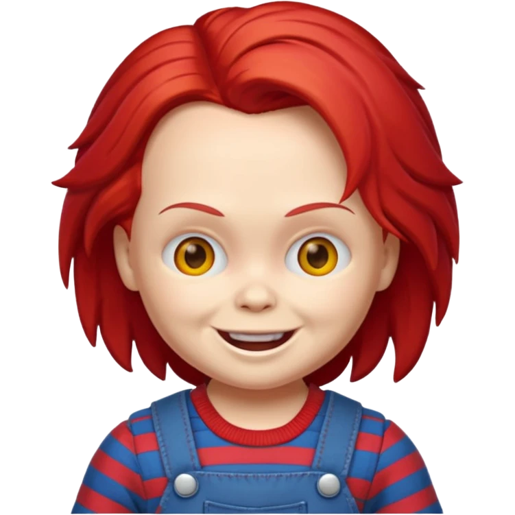 Un emojin de chuky emoji
