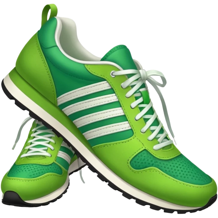 "Green Running shoes emoji