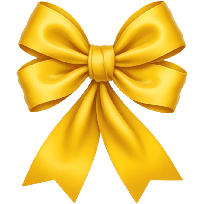 yellow ribbon emoji