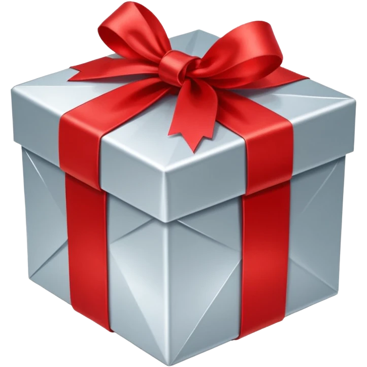 shiny diamond gift box emoji