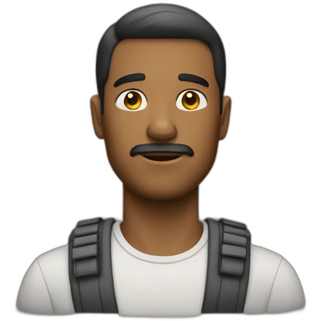 homme qui hausse les épaules emoji