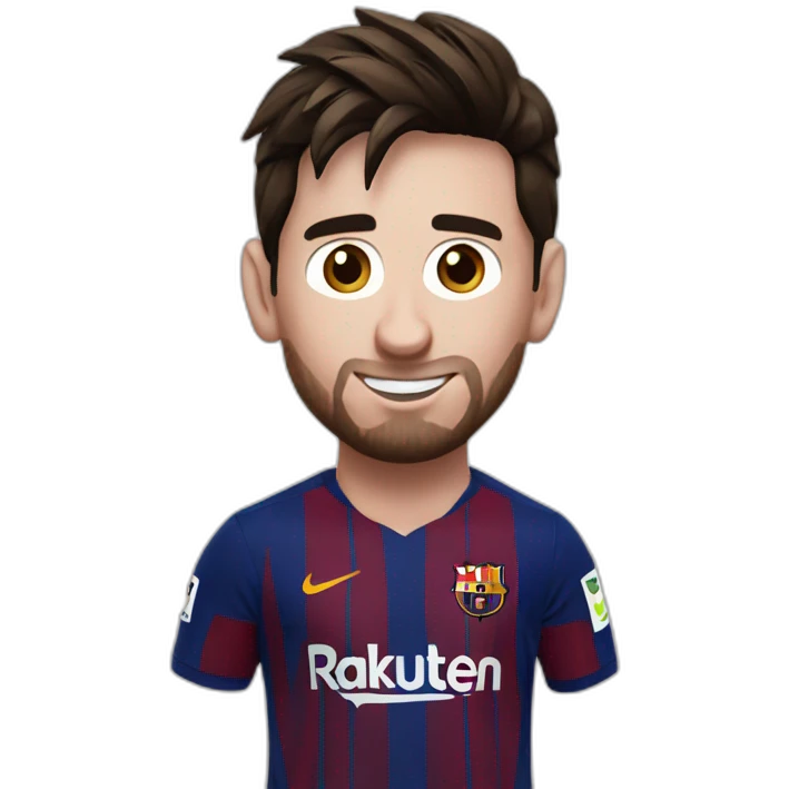 messi newells face emoji