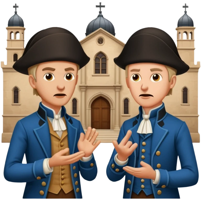 architect disagreement over building 16th century emoji