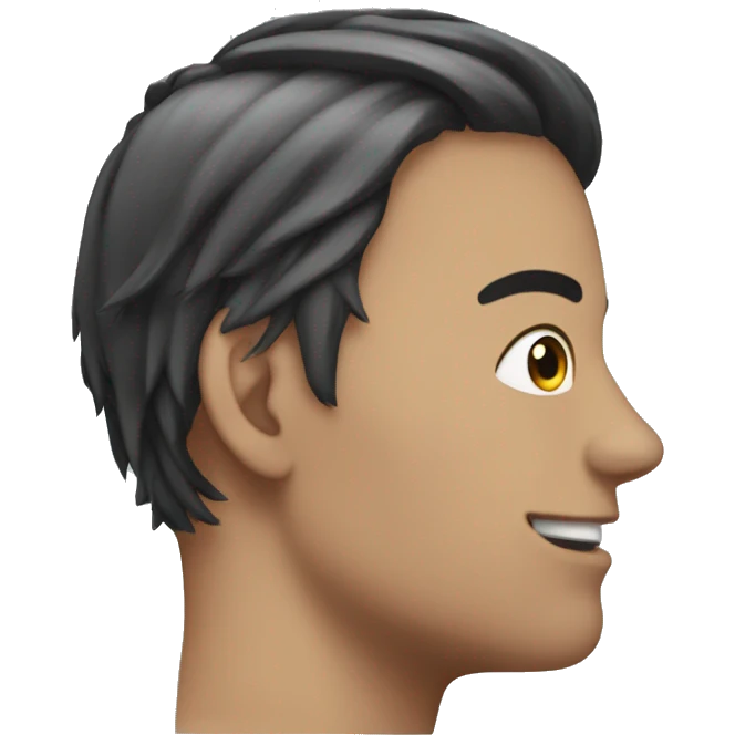 Hair tuck emoji