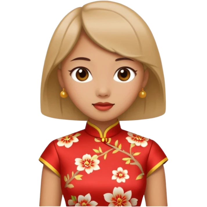cheongsam girl emoji