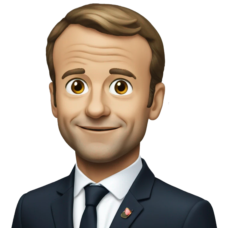 Emmanuel Macron  emoji
