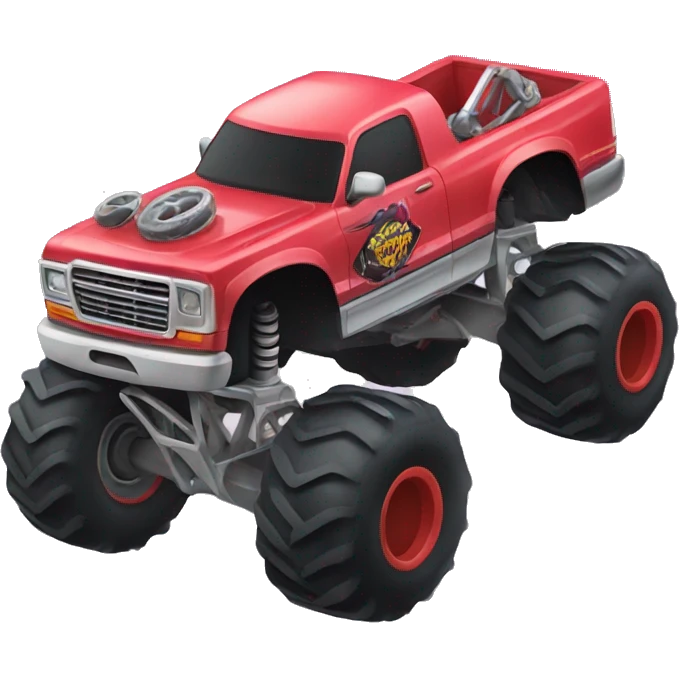 Monster truck emoji