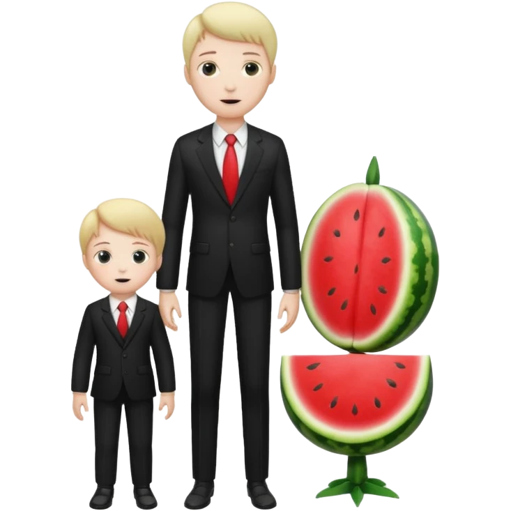 Slenderman and cocomelon emoji