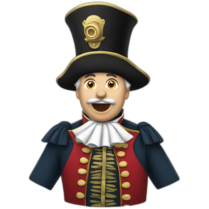 town crier speaking emoji