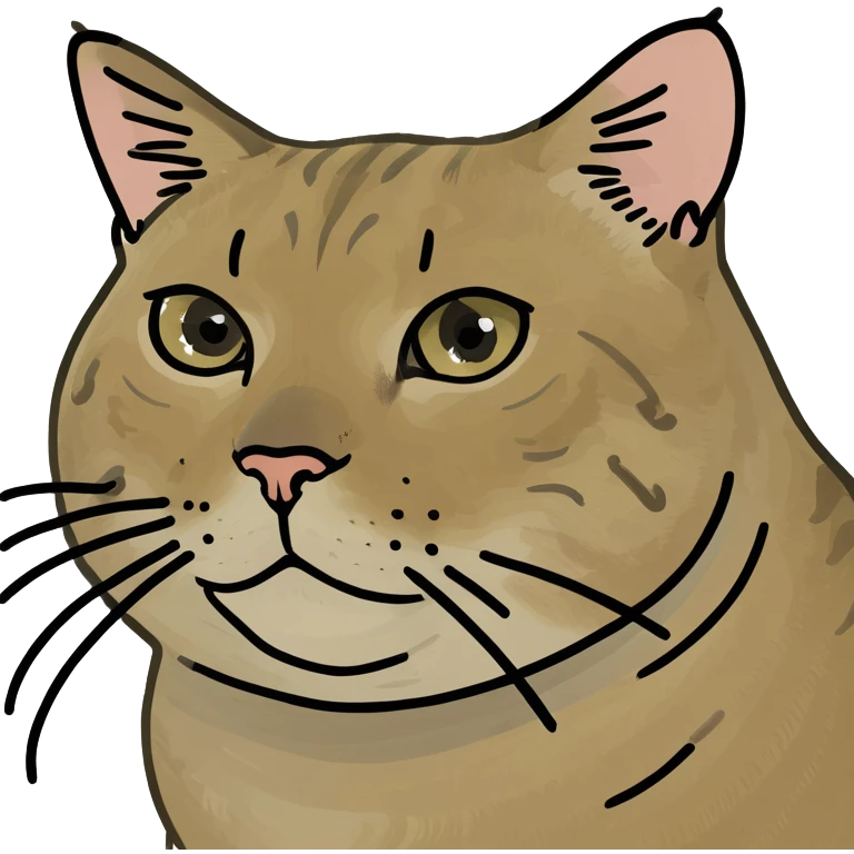 fat tabby cat  emoji