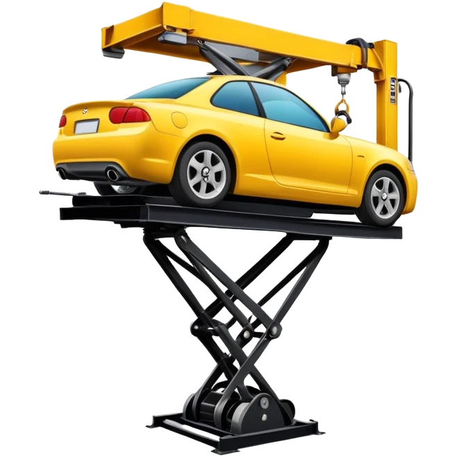car getting an oil change emoji