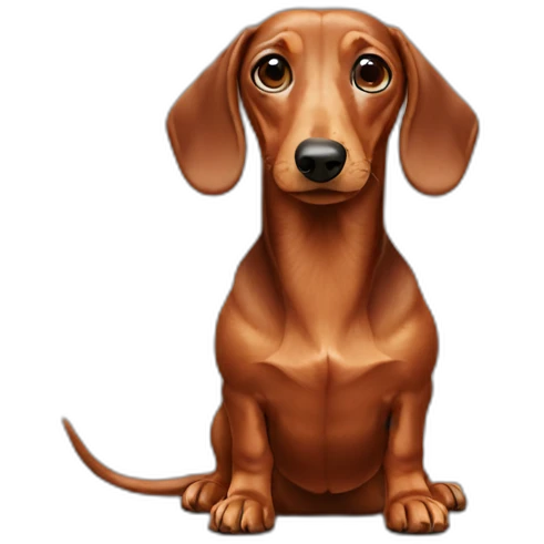 long-Dachshund emoji