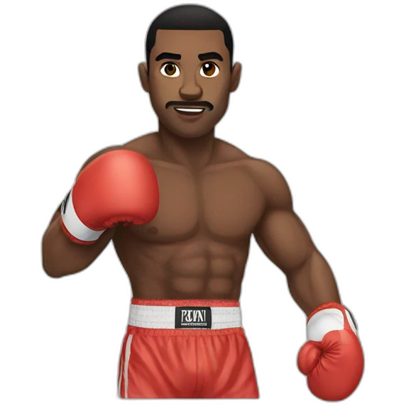 Boxer emoji