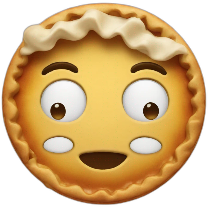 Pie in face emoji