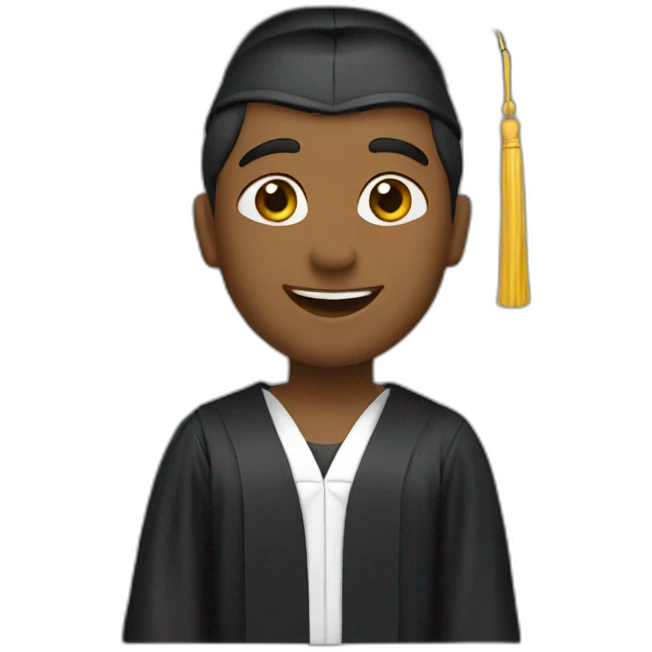 to graduate emoji