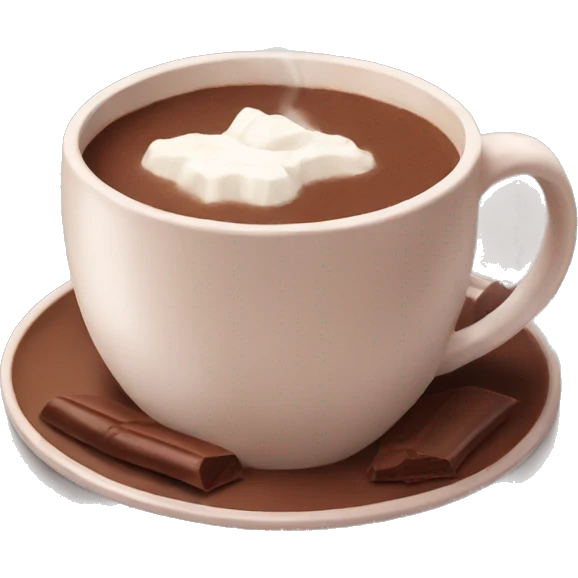 Hot chocolate aesthetic  emoji