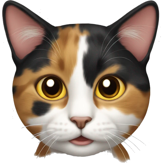 calico cat emoji