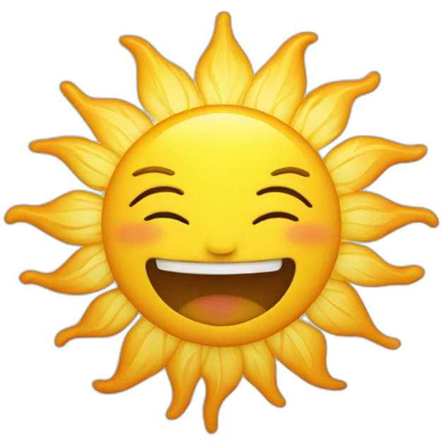sun and heart emoji