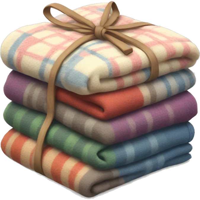 Bundle of blankets emoji