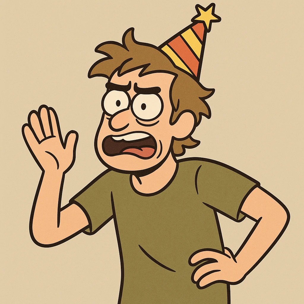 party hat emoji