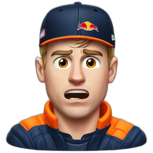 Max Verstappen Crying emoji