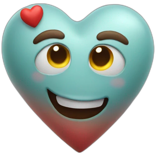 3d heart emoji