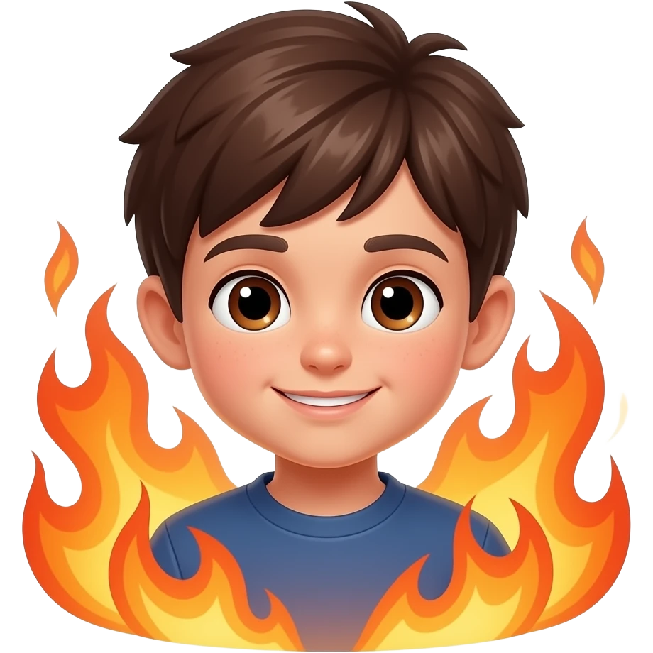 fire boy emoji
