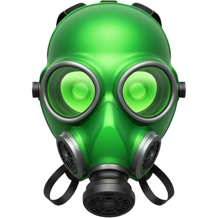 glitter green viper valorant gas mask emoji