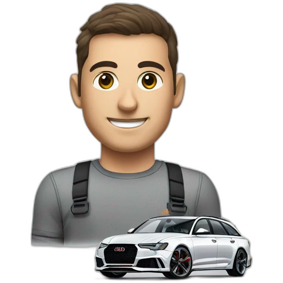 A audi rs6 emoji