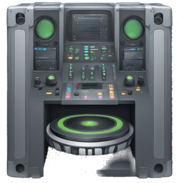 DJ console emoji