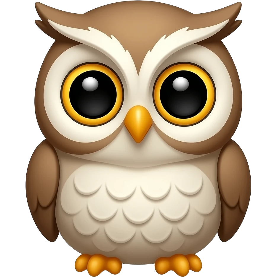 kawaii owl emoji