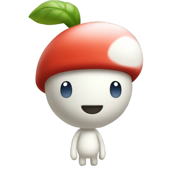 White pikmin emoji