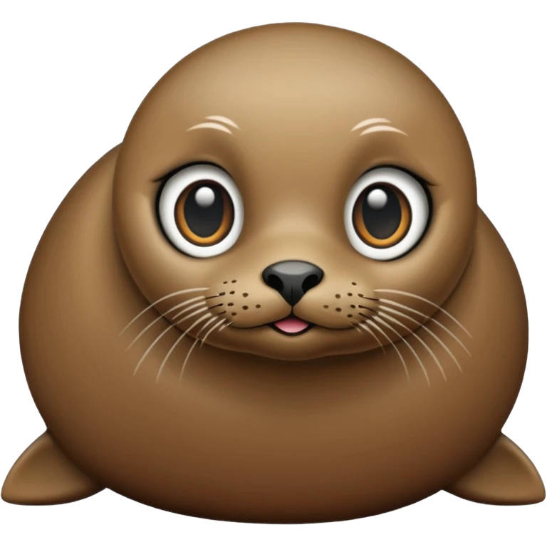 Female seal in love emoji