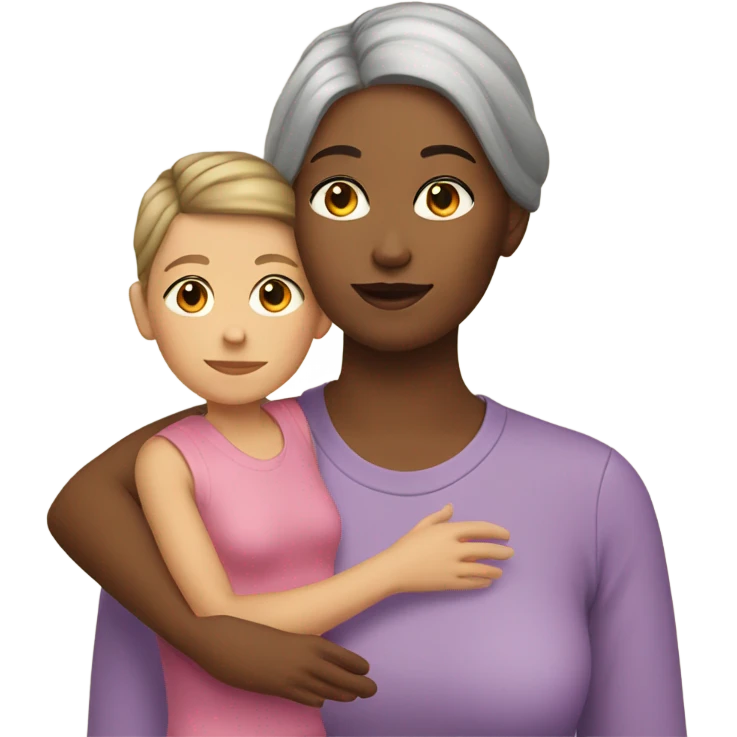 Lesbians with trans daughter emoji