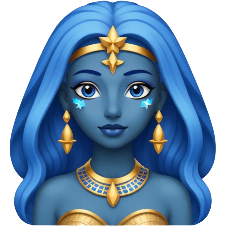 Nut from Egyptian Gods emoji