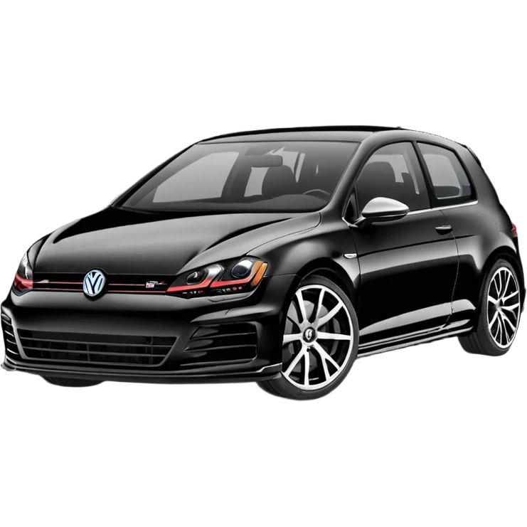 Black Edition Golf R MK7  emoji